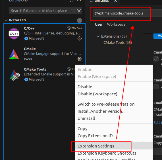 vscode-extension-setting